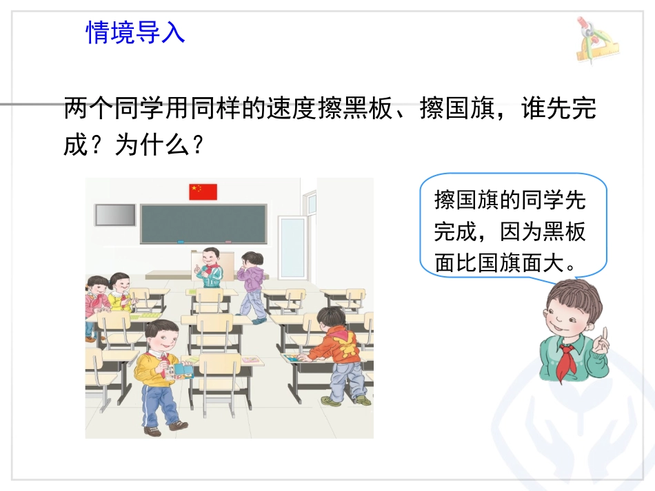 人教2011版小学数学三年级《认识面积》教学课件(尚慧敏)_第2页