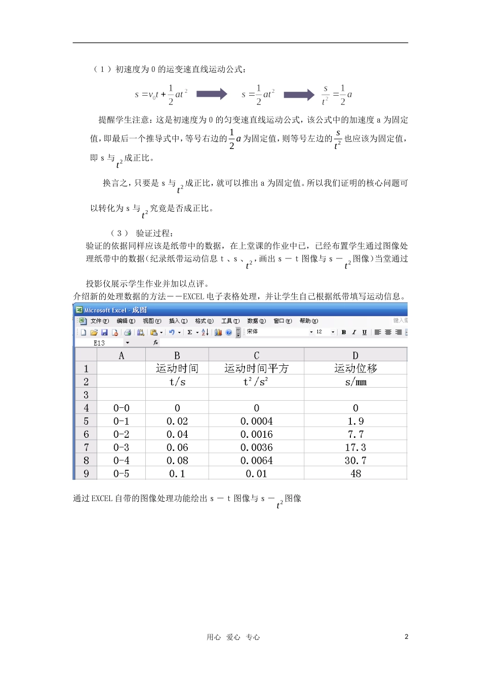 高中物理《自由落体运动规律》教案1-粤教版必修1_第2页