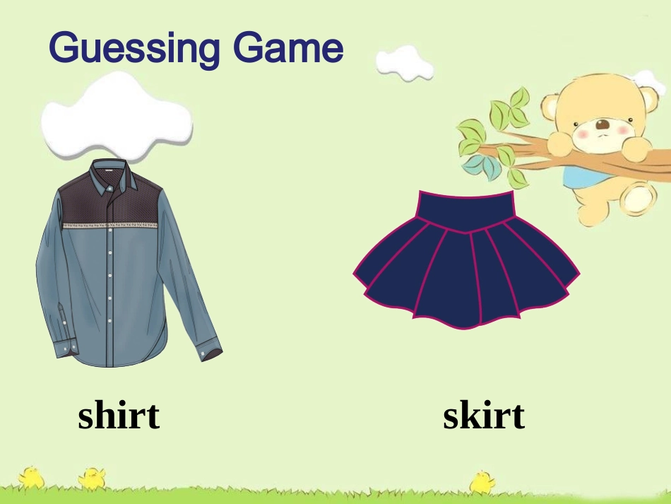 Lesson20MyFavouriteClothes_第2页