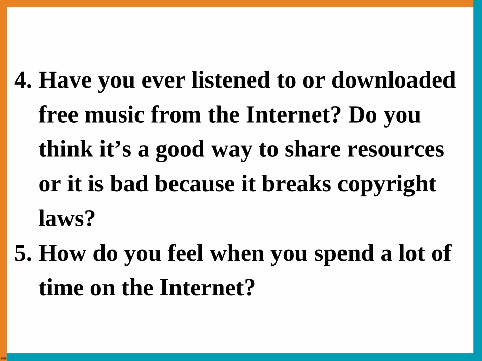 Reading(1)：TheeffectsoftheInternetonourlives_第3页