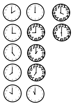 7.认识钟表