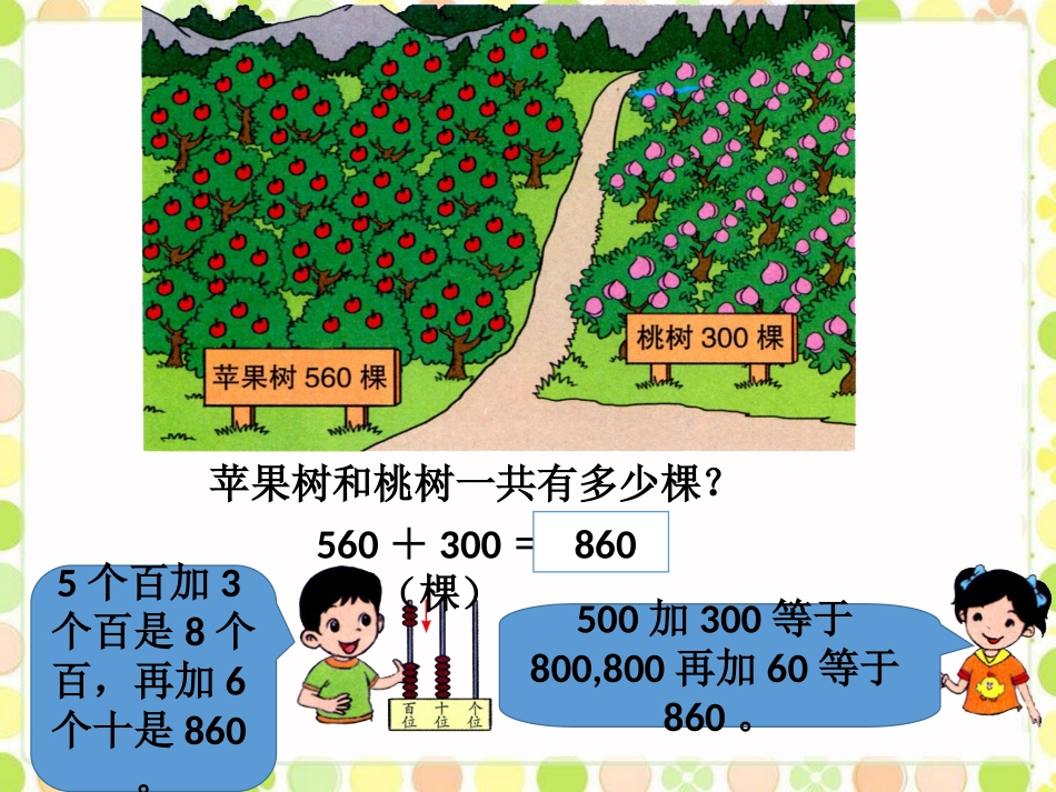 例题1-万以内数的加法和减法_第1页