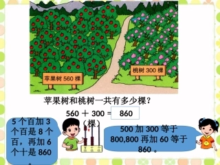 例题1-万以内数的加法和减法