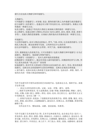 仿写句子全解