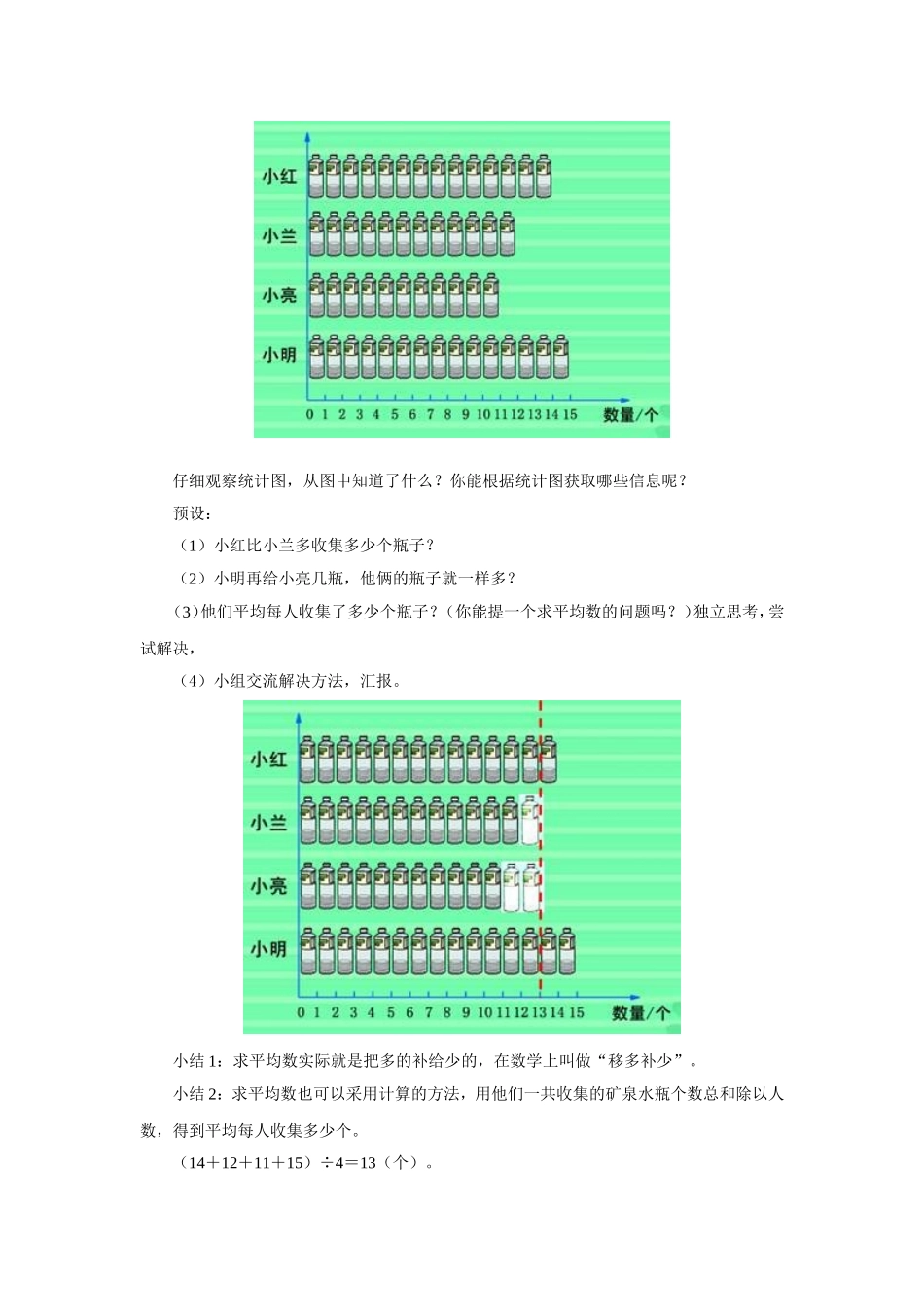 人教版四年级下册《平均数》_第2页