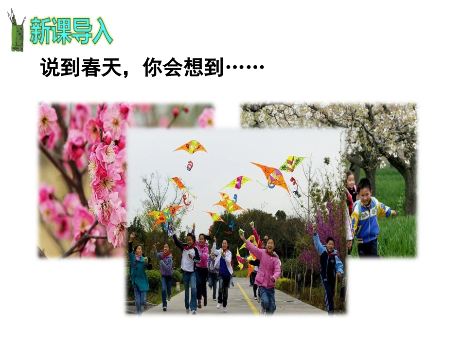 和我们一样享受春天_第1页