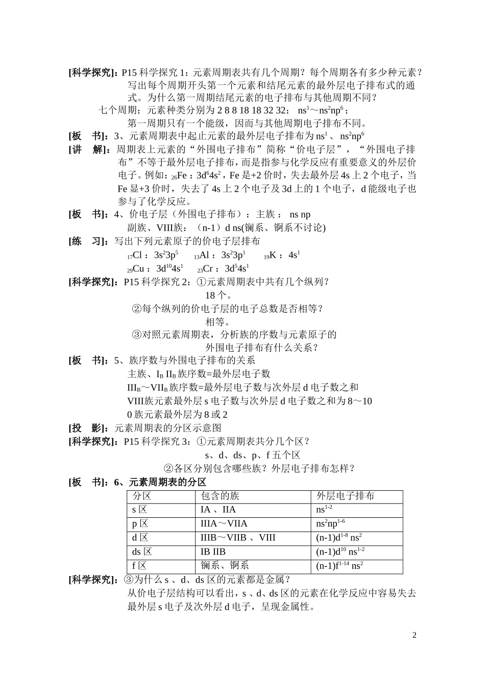 第二节原子结构与元素的性质(第1课时)_第2页