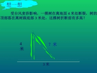 18.1勾股定理