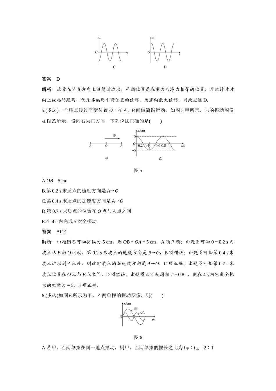 4.阻尼振动受迫振动_第3页