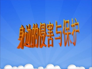 《身边的侵害与保护》课件2