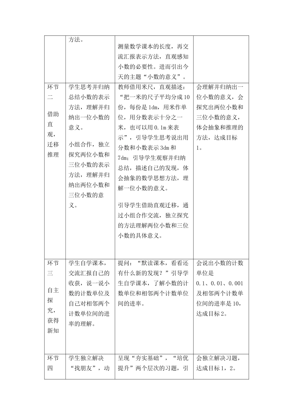 小学数学2011版本小学四年级理解小数的意义_第3页