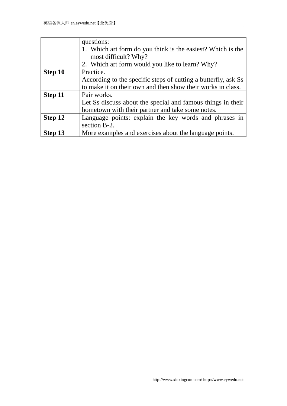 【2015年人教新目标】九年级英语unit5sectionB-2教案设计_第2页