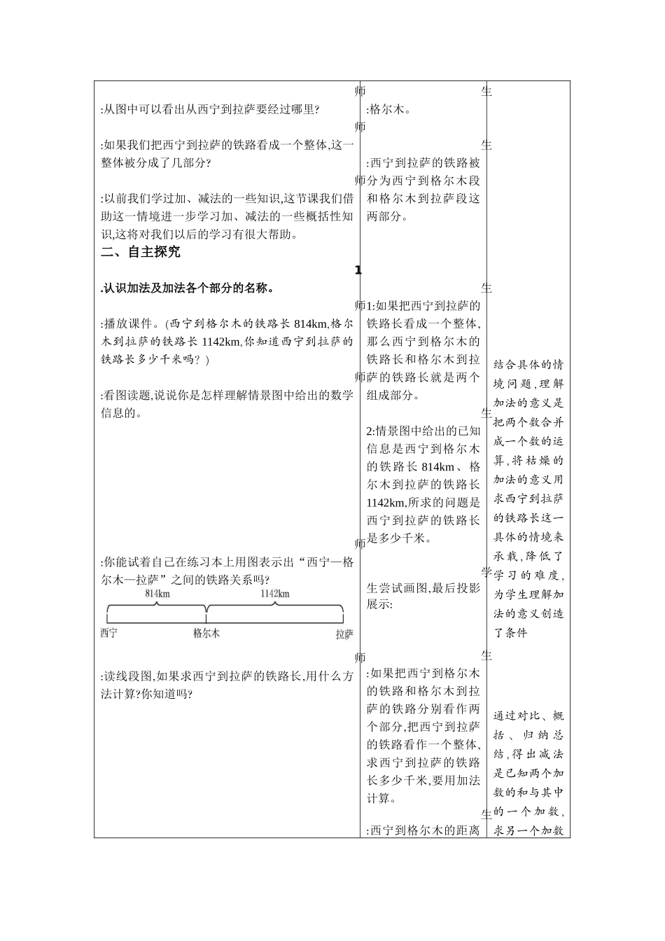 人教2011版小学数学四年级加、减法的意义和各部分间的关系-(2)_第2页
