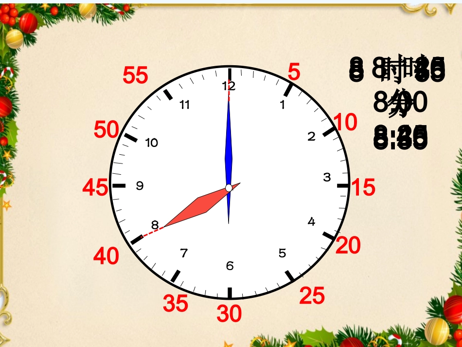 小学数学人教2011课标版一年级认识几时几分_第3页