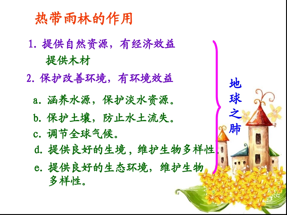 热点雨林的保护_第2页