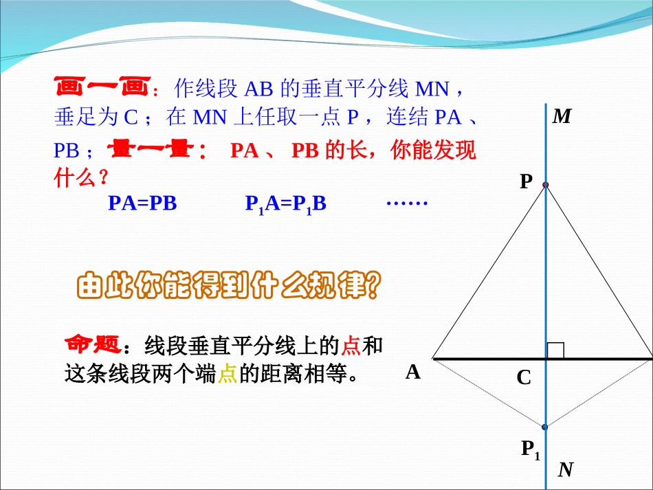 课件.1线段的垂直平分线性质(第1课时)_第2页