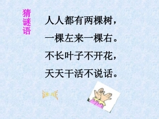 6、胖乎乎的小手