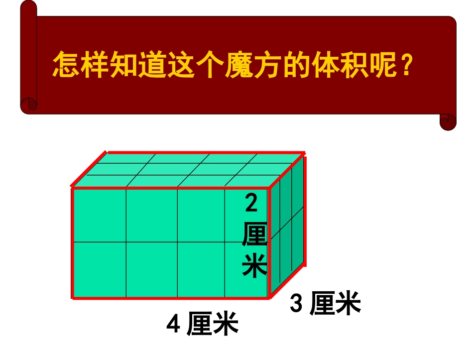 长方体和正方体体积计算_第3页