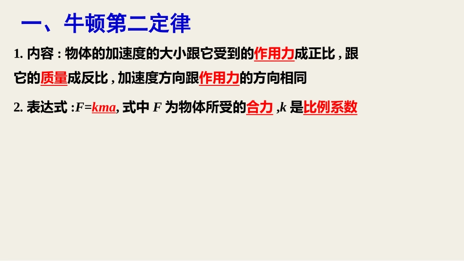 第四节牛顿第二定律_第3页