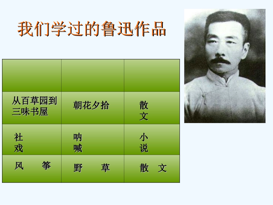 (部编)初中语文人教2011课标版七年级下册-《阿长与山海经》_第2页