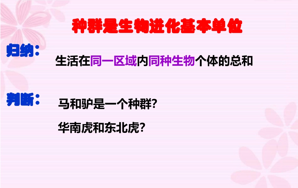 现代进化理论、灭绝_第3页