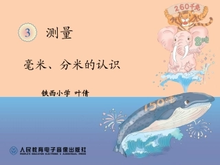 小学数学人教2011课标版三年级毫米、分米的认识-(5)