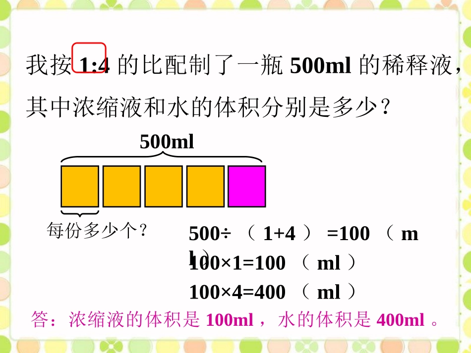 稀释问题-问题解决_第1页