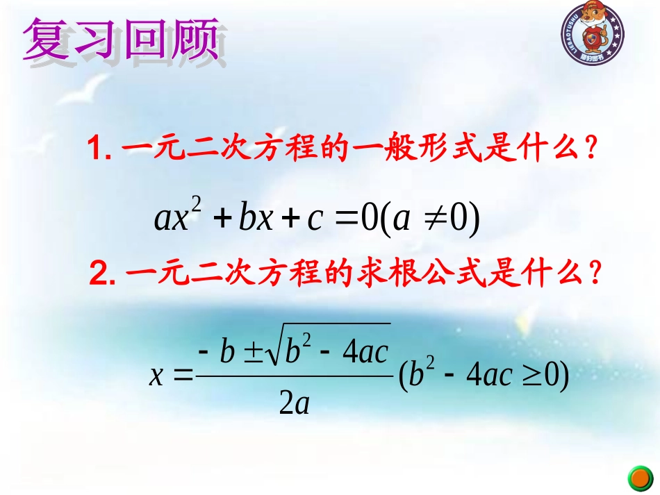 一元二次方程的根与系数的关系.2.4-定稿--一元二次方程的根与系数的关系_第2页