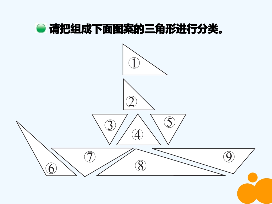 小学数学北师大2011课标版四年级三角形的分类_第2页