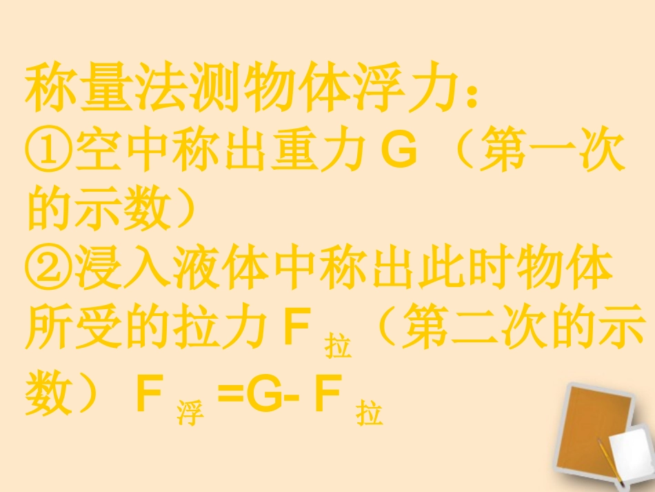 福建省永安市第七中学八年级物理-7.5《物体的浮与沉》课件3-沪科版_第2页