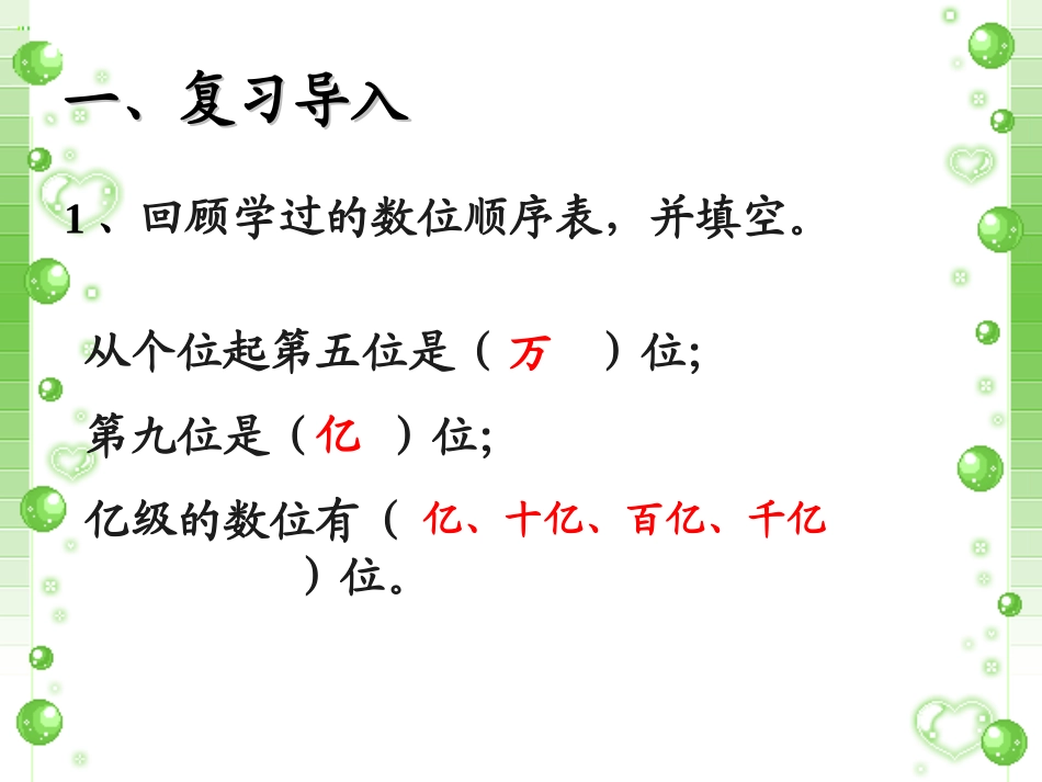 小学人教四年级数学课件《亿以上数的认识》_第2页