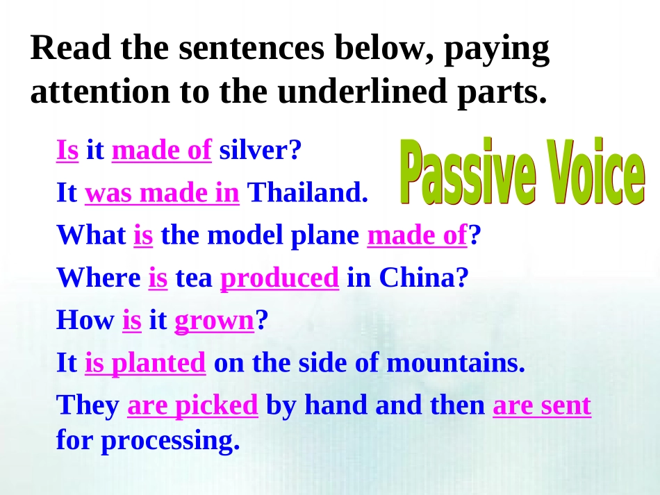 人教版九年级英语Unit5+Section+A+Grammar-4c_第3页
