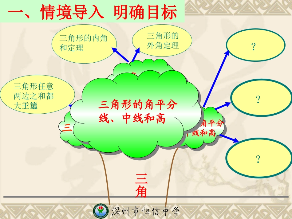9.3-三角形的角平分线、中线和高课件_第2页