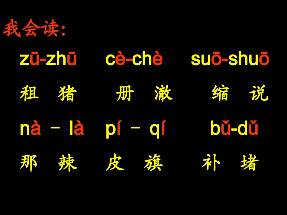 《汉语拼音复习二》教学课件_第3页