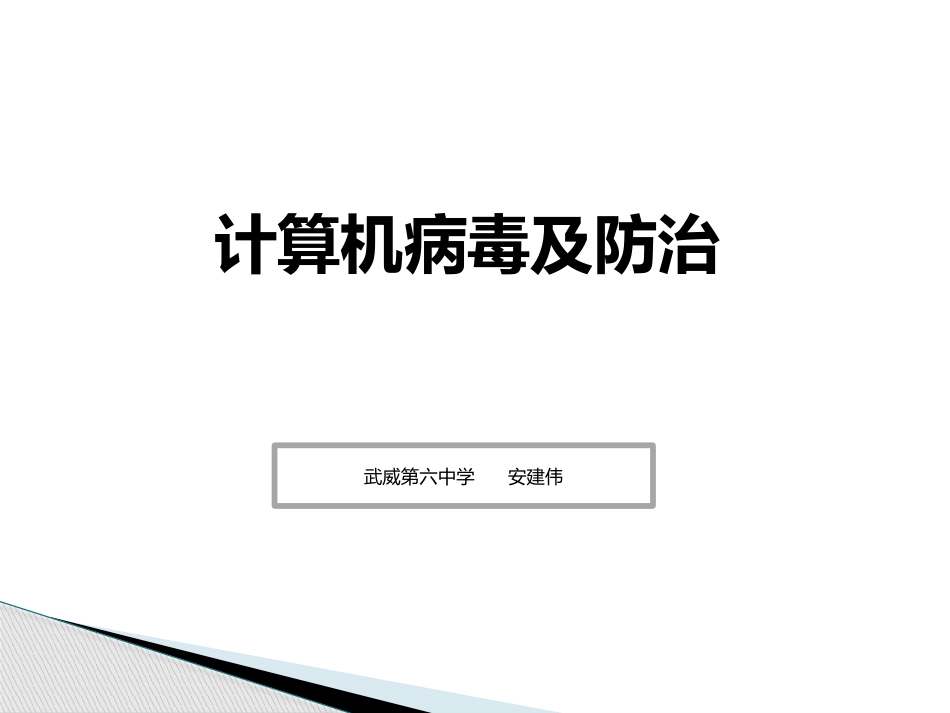 3.2-计算机病毒及防治_第2页