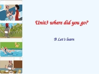2015年新版PEP六年级下册Unit3-B-Let's-learn