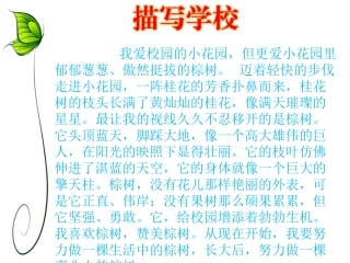 2.我们的校园
