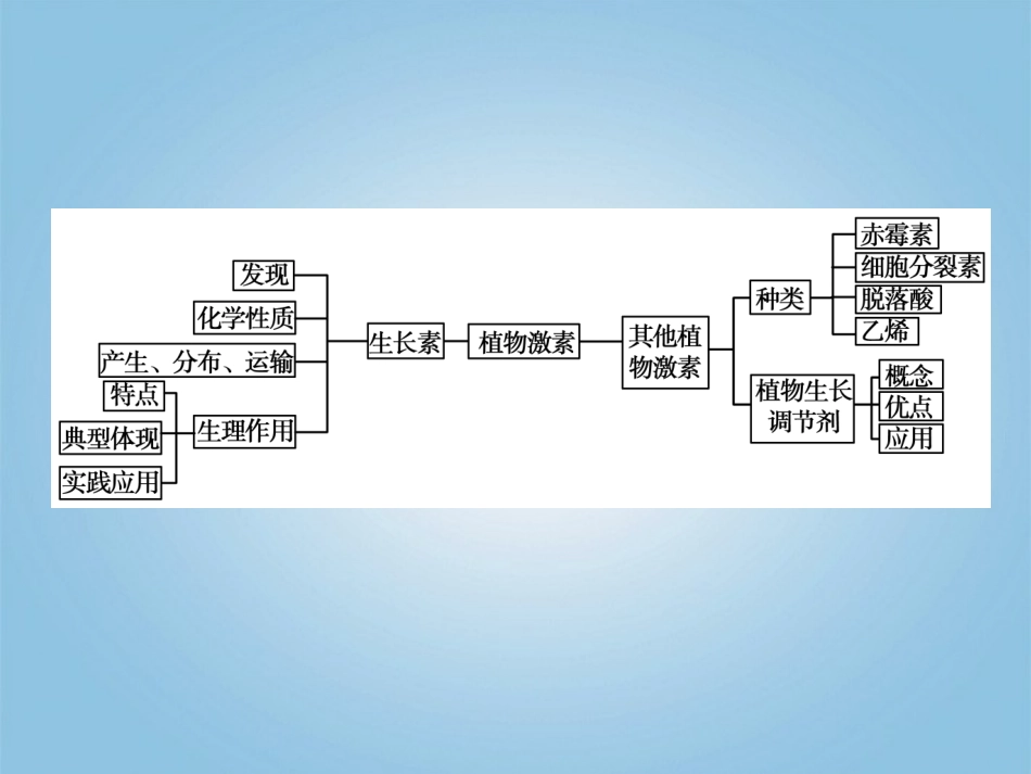 【立体设计】2012高考生物-第3章-植物的激素调节知识研习课件-新人教版必修3_第2页