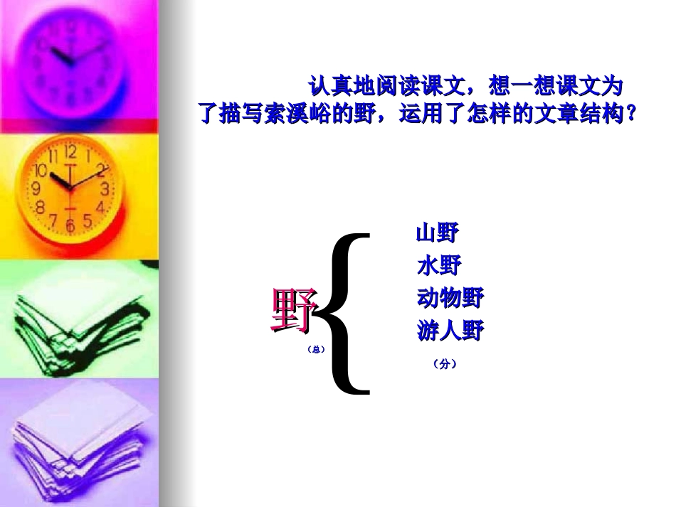 课件《索溪峪的“_第3页