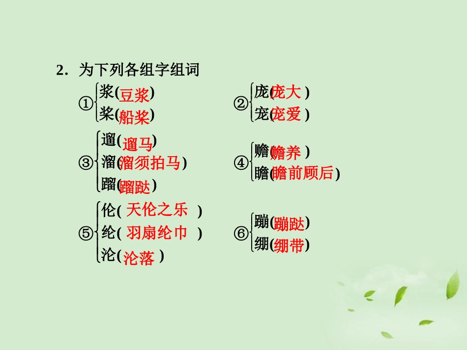 【2012年暑假总动员】高中语文-第22课-白发的期盼(节选)课件_第3页