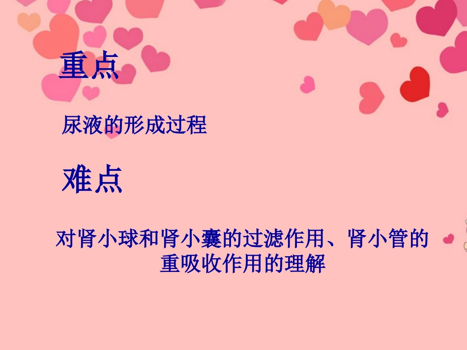 河南省郑州市侯寨二中七年级生物下册《4.5.1-尿的形成和排出》课件-新人教版_第3页