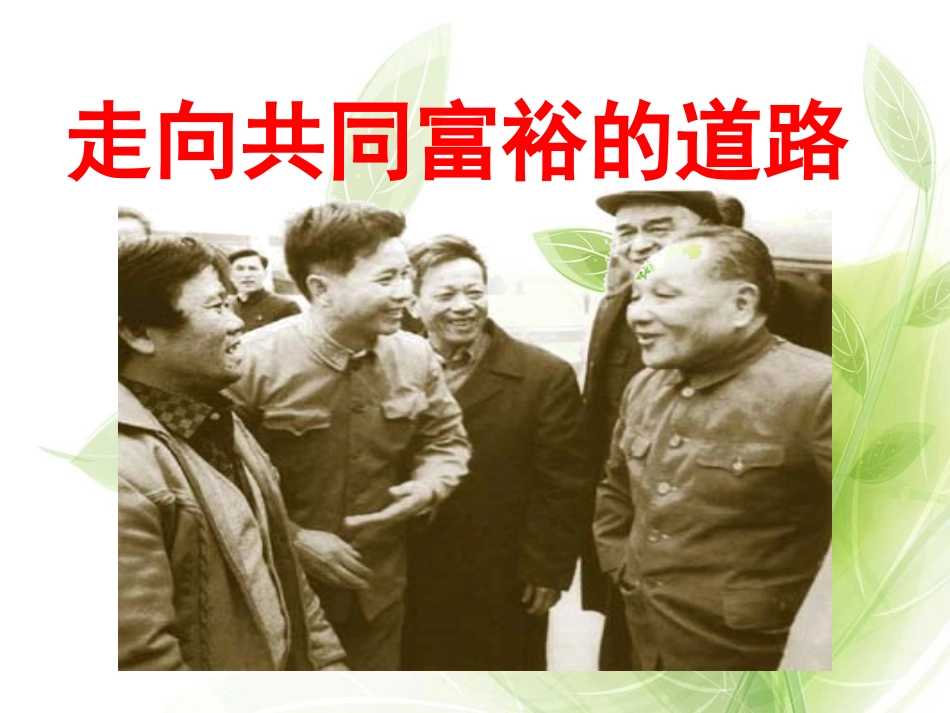 走向共同富裕的道路_第2页