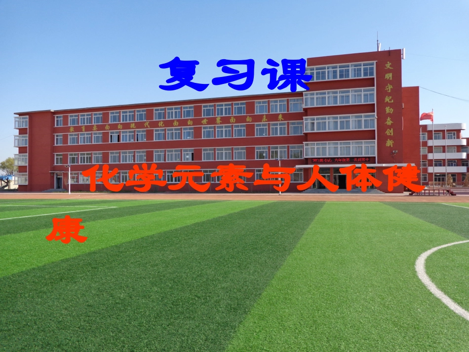 课题2-化学元素与人体健康_第1页