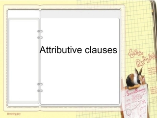 U1Attributiveclauses