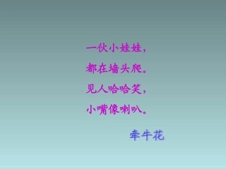 《关于牵牛花的评论》课件2-