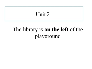 七年级英语上：Module-3-Unit-2-Where's-the-library-课件外研版
