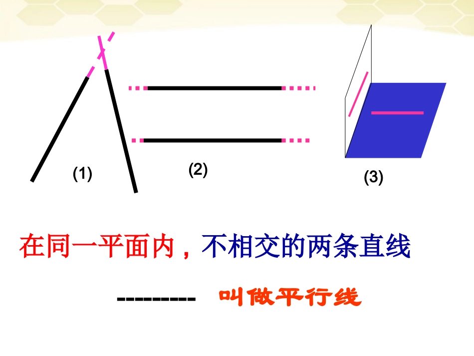 七年级数学下册-8.2两条直线平行的条件课件-冀教版_第3页
