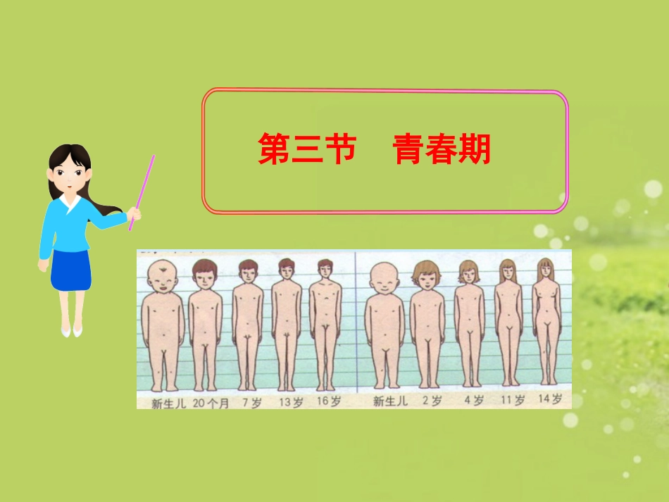 七年级生物下册-第1章-第三节-青春期课件-新人教版_第1页
