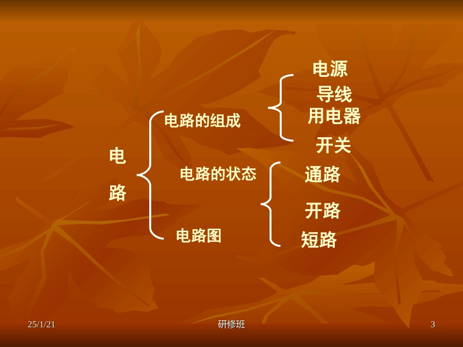 九年级物理上：第三章第3节电路的连接课件教科版_第3页