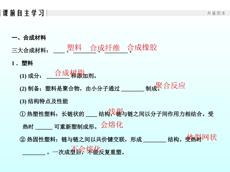 第四节-塑料、纤维和橡胶-(3)_第3页